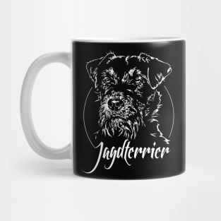 Funny Proud Jagdterrier hunting dog portrait Mug